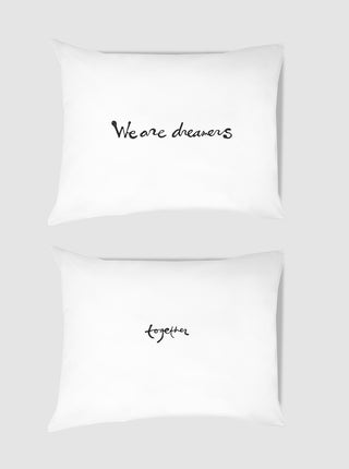 We Are Dreamers Together Pillow Set